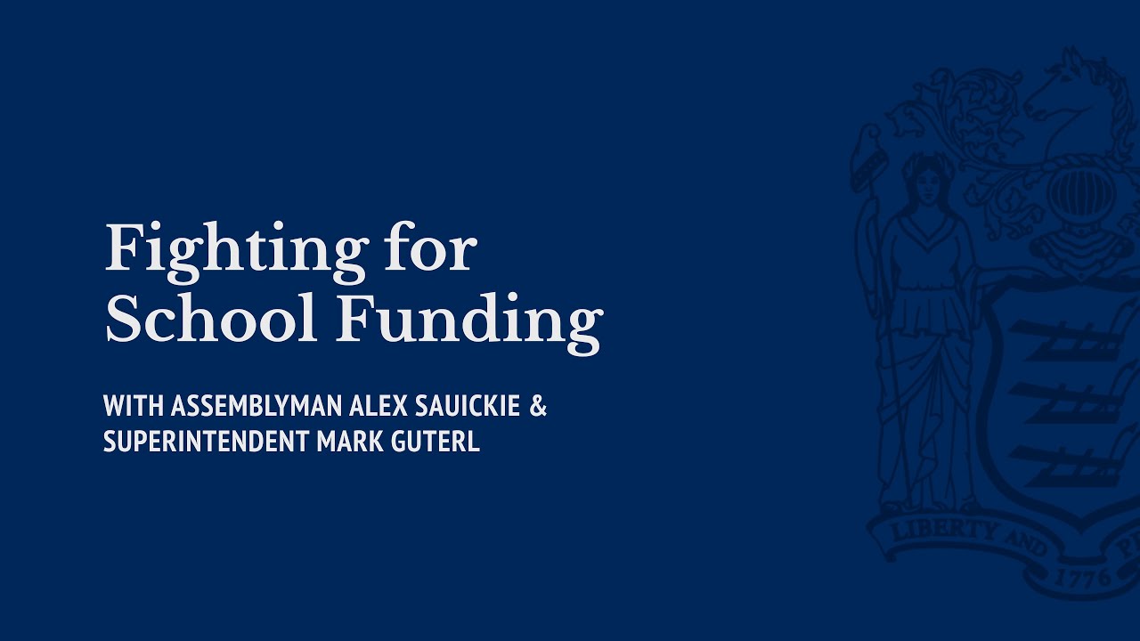 Fighting for School Funding with Superintendent Guterl — Assemblyman Alex Sauickie