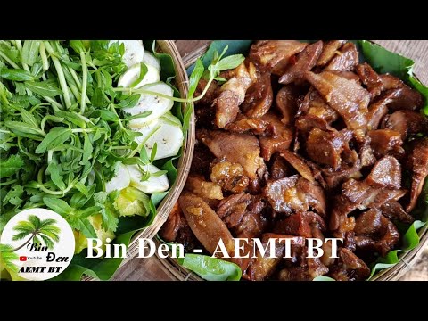 Cắn lưỡi với món lưỡi bò khìa nước dừa | Bin Đen AEMT BT - Tập 111 Video