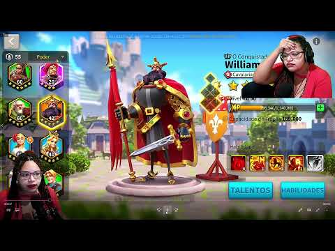 CAGUEI NO MEU WILLIAN - VERGONHA DE PREFESSION - RISE OF KINGDOMS