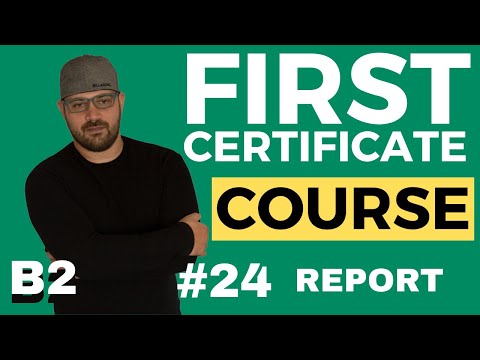B2 First Course - Report Writing Tips - Lesson 24 | Cambridge English FCE Tutorial