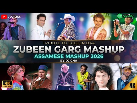 Zubeen Garg Romantic Mashup 2026 – Tribute to Zubeen Daa | Assamese Romantic Mashup by DJ CNA