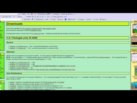 Python Game Tutorials