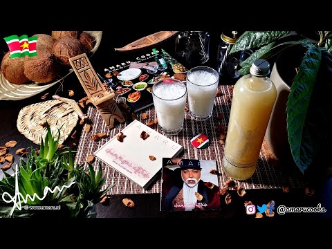 πΈπ· Food & The Single Guy - S12.12 - Surinaamse Amandel Orgeade (Surinamese Almond Orgeat)