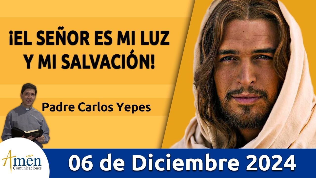 Evangelio De Hoy Viernes 06 de Diciembre 2024 #PadreCarlosYepes l San   Mateo 9,27-31