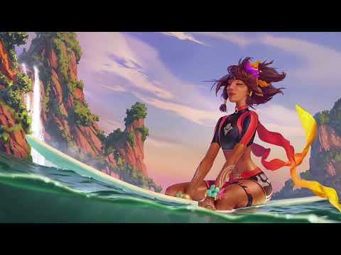 Pool Party Taliyah Animated Splash Art