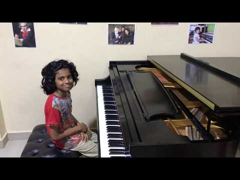 Lydian plays Turkish march | Mozart| Steinway piano