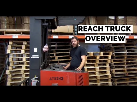 Reach Truck Operating Demo