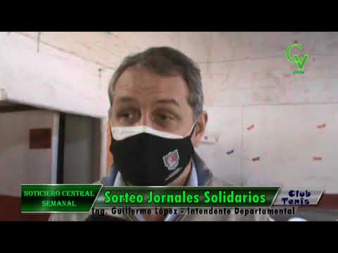 Nota Ing. Guillermo López - Sorteo en Nico Pérez