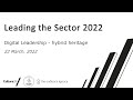 Digital Leadership Hybrid Heritage Online Seminar Recording