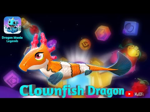 How To Breed Clownfish Dragon || Dragon Mania Legends