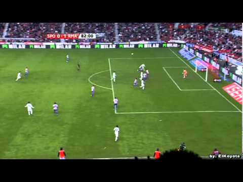 Sporting Gijon 0-1 Real Madrid All Goals HQ