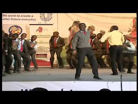 Maliera Boys high school perfoming the famous 12600 letters by The late franco at the KMF 2013