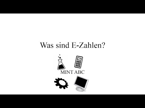 E Nummern - Was ist das? | MINT ABC