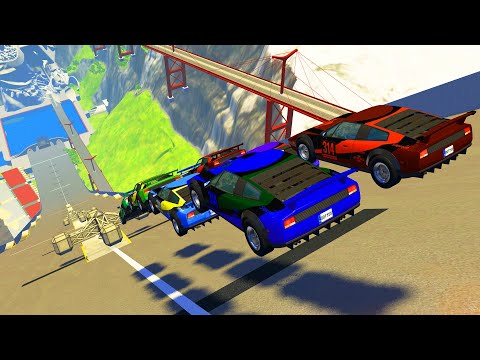 Epic High Speed Jumps #61 – BeamNG Drive | CrashTherapy