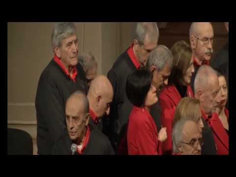 Piccolo Corale Popolare - Coro Stelutis Bologna A settori mischiati 6°Memorial G.Vacchi 01 03 2014