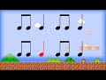 Mario Theme Rhythm Video- Level 1
