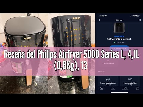 Miniatura del vídeo: Philips Airfryer HD9255/80