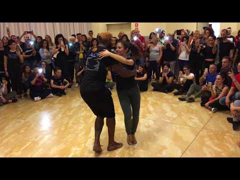 spectacular Semba demo by Tony Pirata at LE KIZ 2017