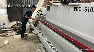Máy dán cạnh thẳng tự động 5 chức năng Holztek PRO-610A