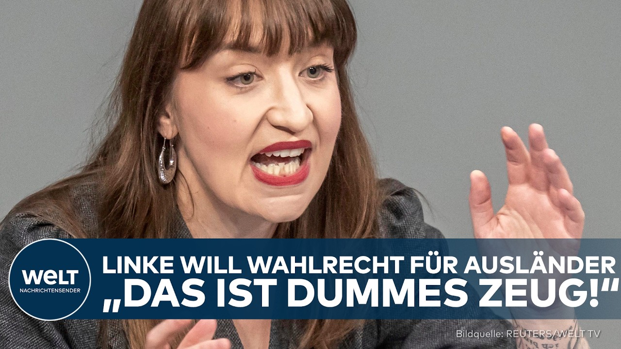 DEUTSCHLAND: Wirre Idee der Linken sorgt für Aufregung! Partei will Wahlrecht für Ausländer!