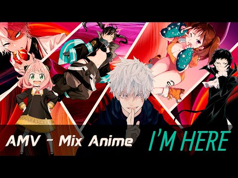 AMV - MIX ANIME - MERRY KIRK - HOLMES -  I´M HERE (SONIC FRONTIERS)