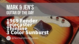 Video thumbnail for 1969 Fender Telecaster Thinline | Guitar of the Day by Normans Rare Guitars