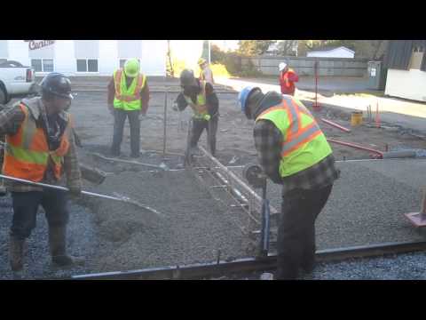 Lafarge Atlantic Canada Ready Mix, Hydromedia Pour, Fall 2012, Fredericton, NB