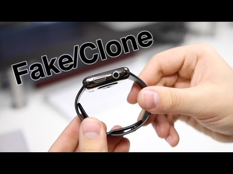 Fake Apple Watch Unboxing & Review [Clone]