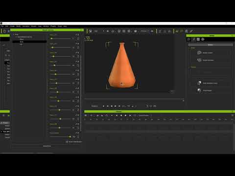 Reallusion iC7 PBR Morph Line Vase