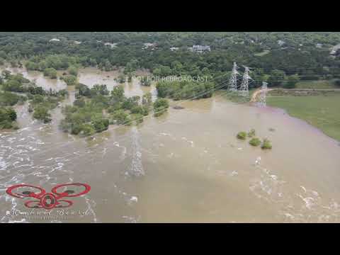 06-08-2021 Granbury, TX - Cordova Bend Dam releases water to prevent flooding in Granbury