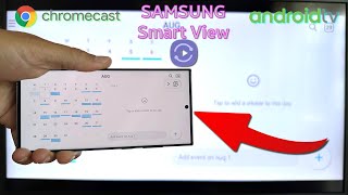 Samsung SmartView Mirror Screen to Chromecast - Android TV