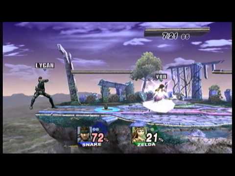 Brawl - VBM15 Singles - WB2 - Lycan (Snake) vs ven (Zelda)