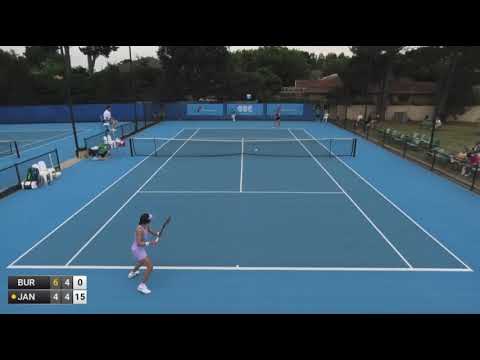 Jodie Anna Burrage [6] - Su Jeong Jang (W60 Canberra 2023 R32) (Incomplete)
