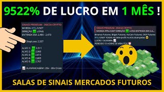 🚀 Lucro de 9522% com Sinais para Binance Futures! | A Melhor Sala de Sinais Cripto do Brasil (2025)