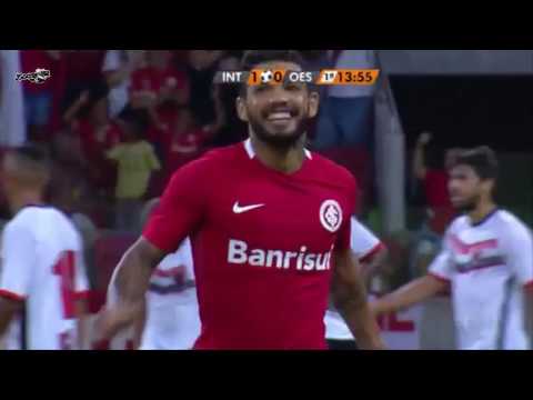 Os Gols, Internacional 4 x 1 Oeste - Copa do Brasil - Segunda Fase - 22/02/2017 HD