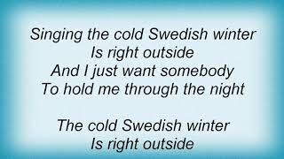 Jens Lekman - The Cold Swedish Winter Lyrics