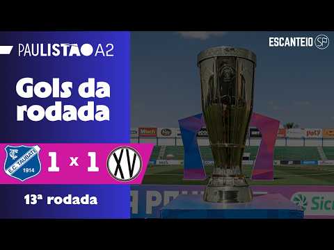 ALL SQUARE AT JOAQUINZÃO | Taubaté 1 x 1 XV de Piracicaba | Goals from the 2026 Paulista Champion...