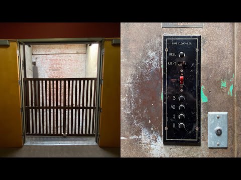 Beautiful Antique Home Hydraulic Freight elevator @ Show Place Square South - San Francisco, CA