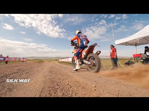 Riders and drivers do battle during tough Stage 5 of Silk Way Rally