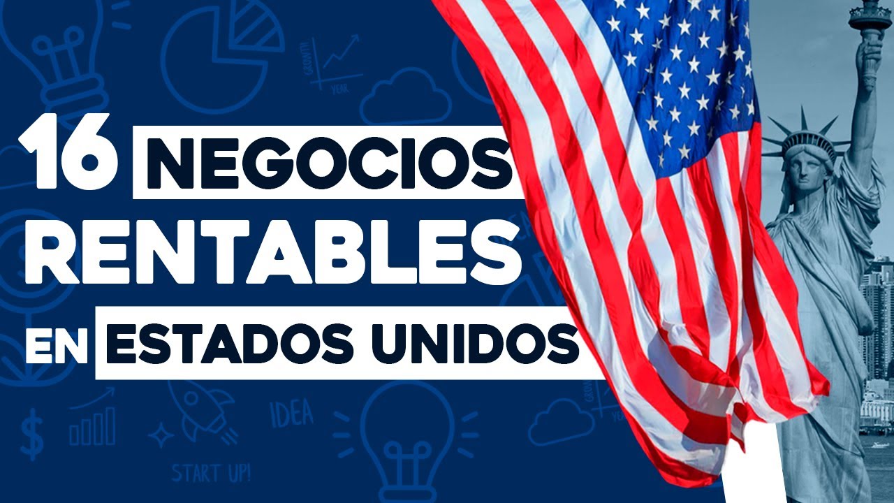 ✅ 16 Ideas de Negocios Rentables en Estados Unidos con Poco Dinero 🤑