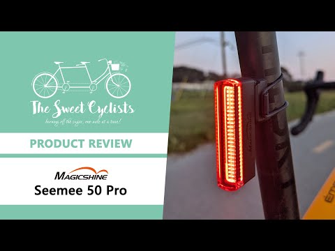 Magicshine Seemee 50 Pro Bike Taillight USB-C LED Review - feat. Multi-LED Indicator + FTR LightSync