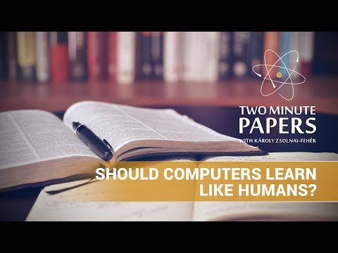 Should Computers Learn Like Humans?