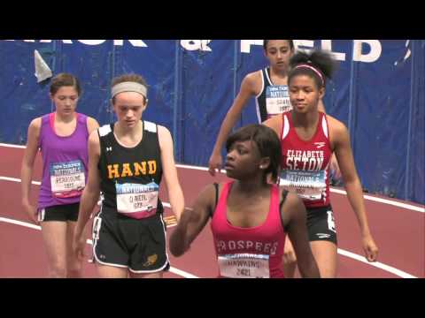 Girls 60m Freshman Prelim Heat 2 - New Balance Nationals Indoor 2014