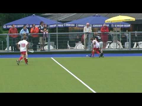 Das entscheidende Meisterschaftsspiel Feldhockey