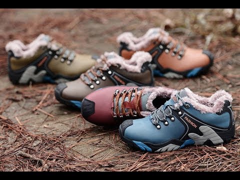 Обзор стильных красивых зимних кожаных кроссовок ботинок на меху. Смотрятся добротно