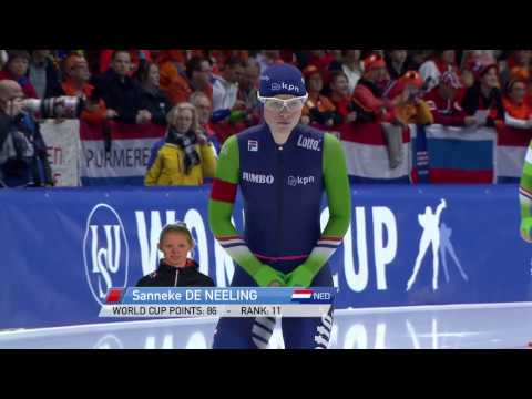 1500m Ladies. World Cup Final Heerenveen 2015/2016