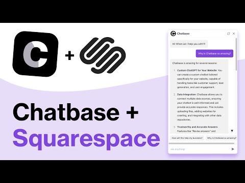 How To Connect Squarespace to Chatbase (AI Chatbot Tutorial)