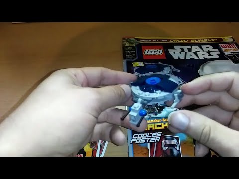 Lego Star Wars Magazin 29 mit Gunship Droiden - Extra Extra Test