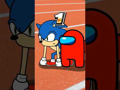 SONIC VS AMONG US #shorts #amongus #sonic