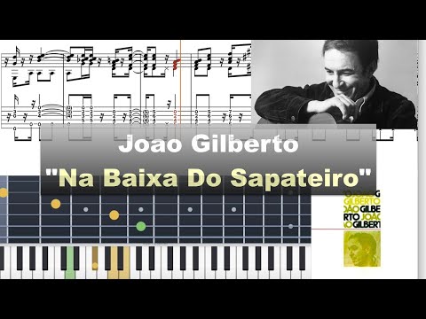 JOÃO GILBERTO │ Na Baixa do Sapateiro (1973) │ Virtual Guitar Transcription by Gilles Rea